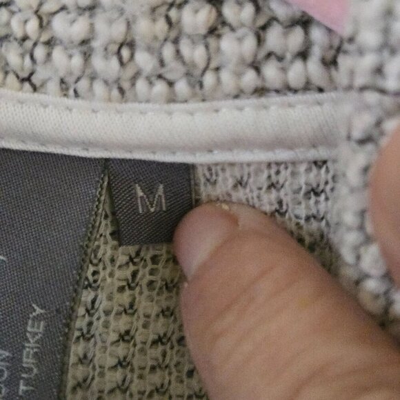 Sweaty Betty Restful Boucle Zip Through Jacket Mock Neck Pockets Charcoal Size M - Picture 10 of 12